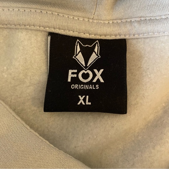 Fox Original Mens Amsterdam Bike Town Gray Embossed Hoodie Sweatshirts XL - Picture 8 of 13